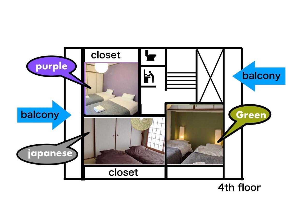 Roundabout Osaka Apartment Exterior foto